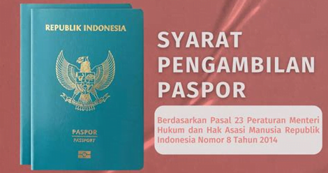 syarat pengambilan paspor